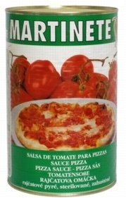 Pizza omáčka plech 4150g (brix 12-14) MARTINETE