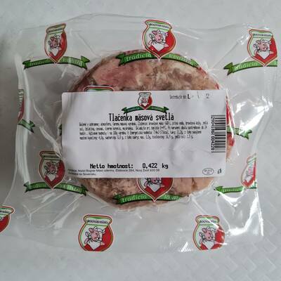 Tlačenka mäsová svetlá kusy cca 0,3kg VB BOGNÁR