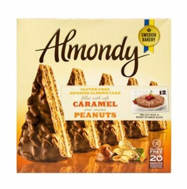 Almondy dezert s karamelom a orieškami mraz. 1200g