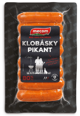 Klobásky pikant 190 g VB MECOM
