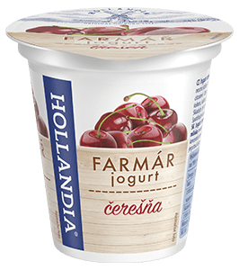 Jogurt krémový čerešňa 125g HOLLANDIA