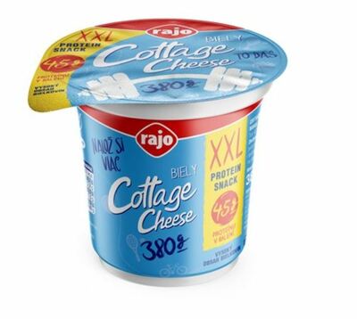 Cottage cheese biely XXL 380g RAJO