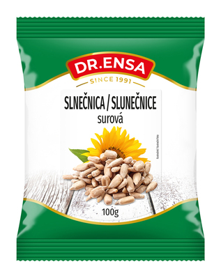 Slnečnica lúpaná surová nesolená 100g DR.ENSA