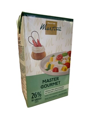 Smotana rastlinná na varenie 26% 1L (zelená) MASTER GOURMET