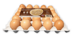 Vajcia čerstvé L balené 90ks/krt