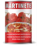 Pizza omáčka - OCHUTENÁ plech 4150g (brix 12-14) MARTINETE