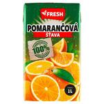 Džús pomaranč 100% 1L FRESH